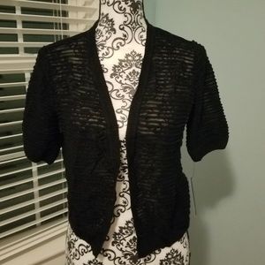 Sheer Stripe Shrug/Cardigan